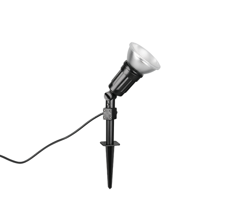 Foco de exterior Trio Caceres LED negro 4000K IP44 Ø12,5cm R86466102
