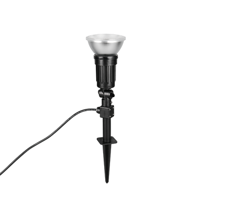 Foco de exterior Trio Caceres LED negro 4000K IP44 Ø12,5cm R86466102