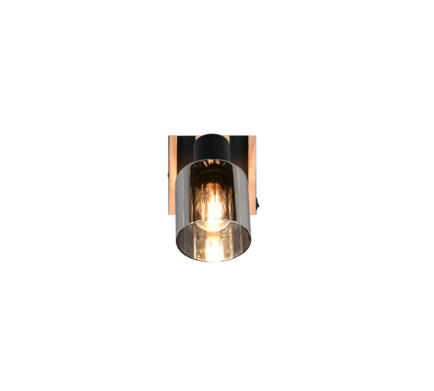 Foco Trio Travia LED negro mate 2700K 10cm R86531732