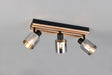 Foco Trio Travia LED negro mate 2700K 52,5cm R86533032