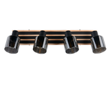 Foco Trio Travia LED negro mate 2700K 64,5cm R86534032