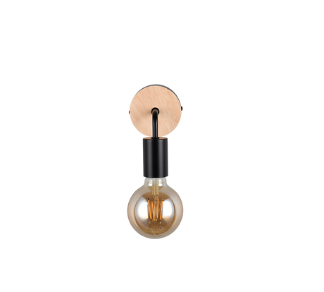 Foco Trio Merida LED negro mate 2700K 15,5cm R86651032