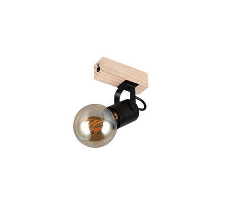 Foco Trio Lynar LED negro mate 2700K 6cm R86661032