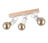 Foco Trio Lynar LED blanco mate 2700K 42cm R86663031