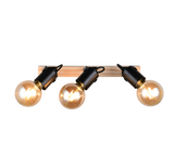 Foco Trio Lynar LED negro mate 2700K 42cm R86663032