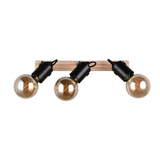 Foco Trio Lynar LED negro mate 2700K 42cm R86663032