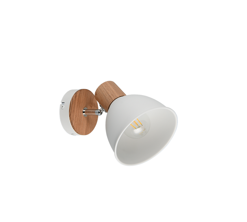 Foco Trio Delume LED blanco mate 2700K 19cm R86671031