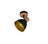 Foco Trio Delume LED negro mate 2700K 19cm R86671032
