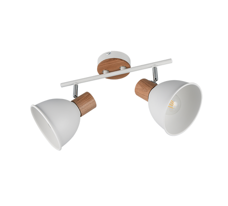 Foco Trio Delume LED blanco mate 2700K 49cm R86672031