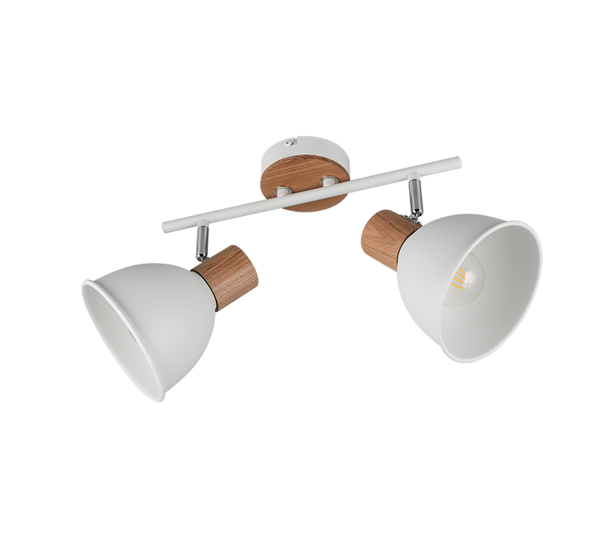 Foco Trio Delume LED blanco mate 2700K 49cm R86672031
