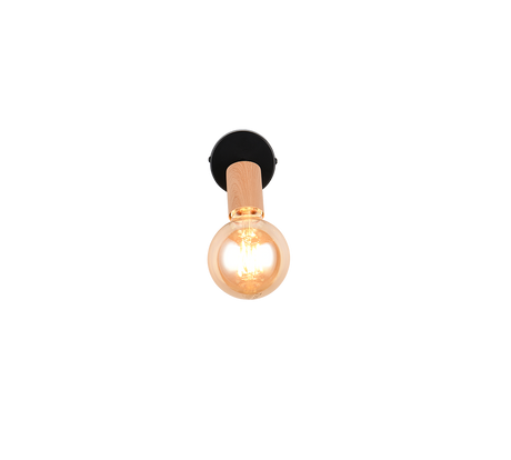 Foco Trio Lamego LED wood imitation 2700K Ø4,2cm R86681035