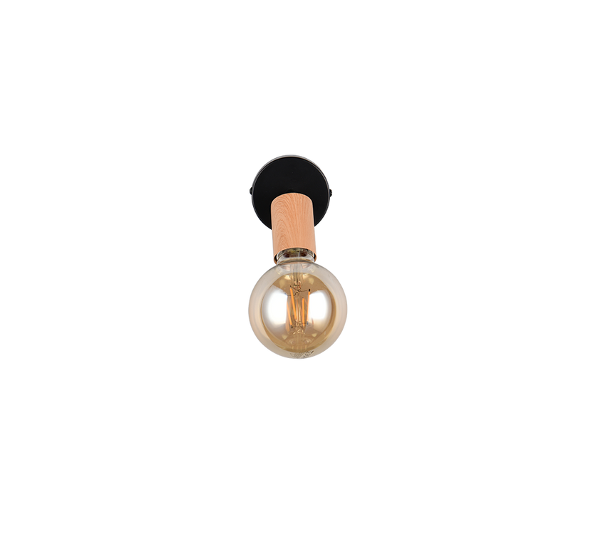 Foco Trio Lamego LED wood imitation 2700K Ø4,2cm R86681035
