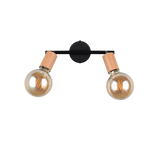 Foco Trio Lamego LED wood imitation 2700K 35cm R86682035