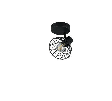 Foco Trio Yako LED negro mate 2700K 1,3cm R86701032