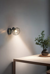 Foco Trio Yako LED negro mate 2700K 1,3cm R86701032