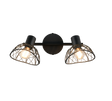 Foco Trio Yako LED negro mate 2700K 39,5cm R86702032