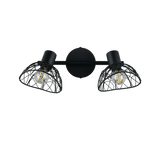 Foco Trio Yako LED negro mate 2700K 39,5cm R86702032