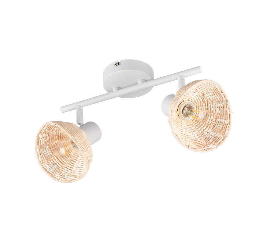 Foco Trio Calvi LED blanco mate 2700K 40cm R86782031