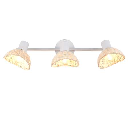 Foco Trio Calvi LED blanco mate 2700K 59cm R86783031