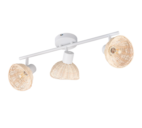 Foco Trio Calvi LED blanco mate 2700K 59cm R86783031