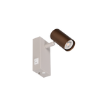 Foco Trio Taryn LED marrón café 2700K 14cm R86851765