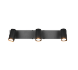 Foco Trio Taryn LED negro mate 2700K 44,5cm R86853032