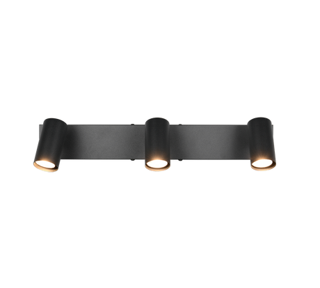 Foco Trio Taryn LED negro mate 2700K 44,5cm R86853032