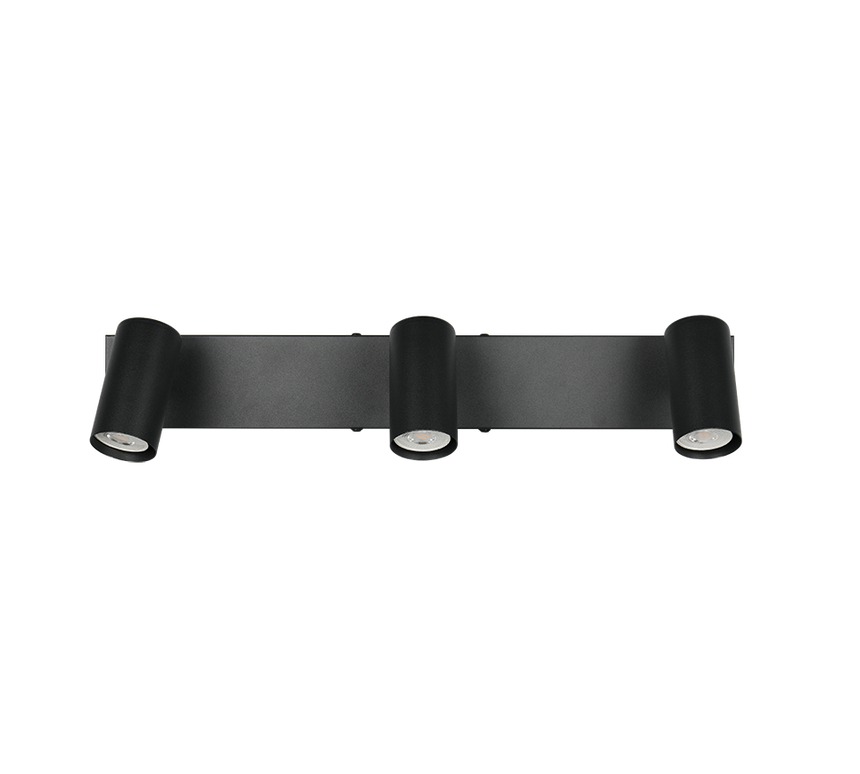 Foco Trio Taryn LED negro mate 2700K 44,5cm R86853032