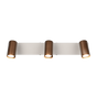 Foco Trio Taryn 3 luces GU10 44,5cm marrón café — ref. R86853065 (1)