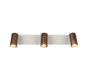 Foco Trio Taryn 3 luces GU10 44,5cm marrón café — ref. R86853065 (1)
