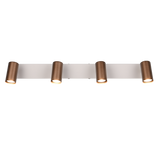 Foco Trio Taryn LED marrón café 2700K 62cm R86854065