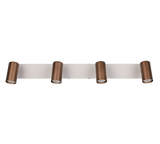 Foco Trio Taryn LED marrón café 2700K 62cm R86854065
