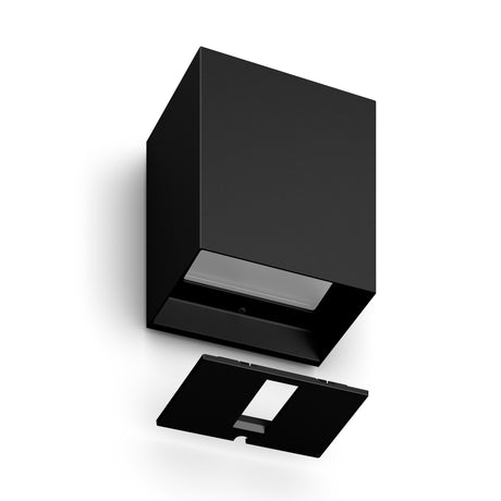 Philips Hue White and Color Ambiance Aplique de pared Resonate negro RGBW 8W IP44 871951446677700 - imagen 7