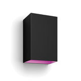 Philips Hue White and Color Ambiance Aplique de pared Resonate negro RGBW 16W IP44 1746430P7 - vista alternativa