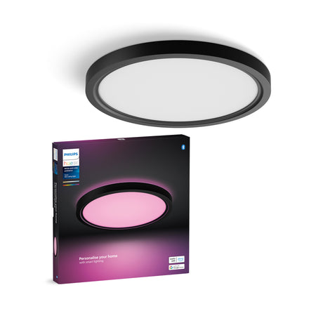 Philips Hue White and Color Ambiance Plafón Tento negro RGBW 16,6W 2200lm 8720169330979