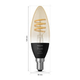 Philips Hue Bombilla vela ámbar White Ambiance E14 5W 871951441180700 350lm - imagen 7