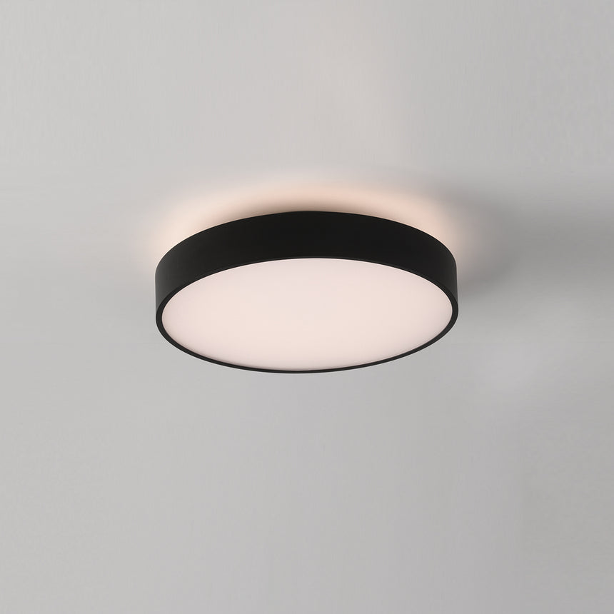 ACB Roma Plafón negro LED + LED difusor, Slide switch Casambi P3974070NCA
