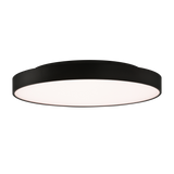 ACB Roma Plafón 3974/60 Negro Texturado, LED 65W 6000lm + 9W 760lm, CRI90 CL.I, LED integrado, Difusor Microprismatico, Kelvin 2700K-3000K Slide Switch, Casambi