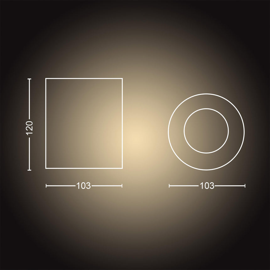 Philips Hue Foco Pillar blanco White Ambiance 5W 871951433850000 350lm - imagen 8