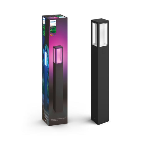 Philips Hue White and Color Ambiance Sobremesa Impress negro RGBW 16W IP44 1743230P7 590lm