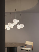Lodes Lámpara colgante Random ahumado brillante LED 16412S-43