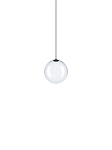 Lodes Lámpara colgante Random Solo negro transparente LED 3000K 17120-0030