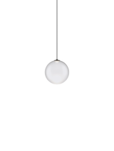 Lodes Lámpara colgante Random Solo negro blanco satinado LED 3000K 17120-1330