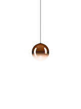 Lodes Lámpara colgante Random Solo negro naranja mandarina LED 3000K 17120-5830