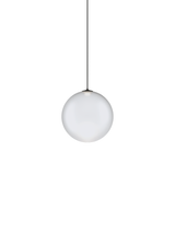 Lodes Lámpara colgante Random Solo negro blanco satinado LED 2700K 17122-1327