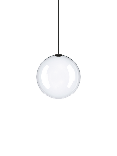 Lodes Lámpara colgante Random Solo negro transparente LED 3000K 17123-0030
