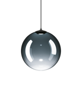 Lodes Lámpara colgante Random Solo negro acero azul intenso LED 2700K 17124-8627