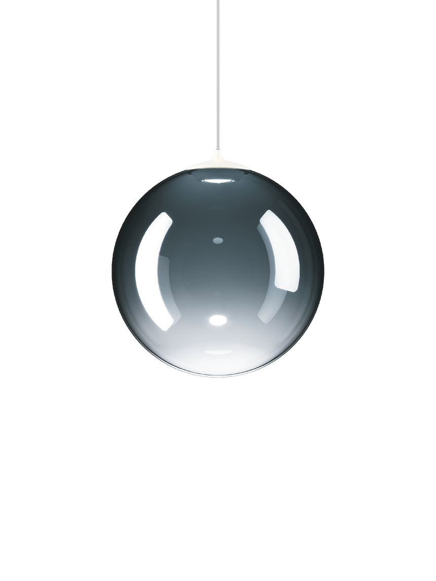 Lodes Lámpara colgante Random Solo acero azul intenso LED 2700K 17114-8627