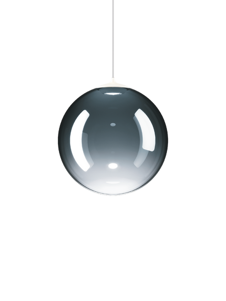 Lodes Lámpara colgante Random Solo acero azul intenso LED 3000K 17114-8630