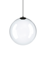 Lodes Lámpara colgante Random Solo negro transparente LED 3000K 17125-0030